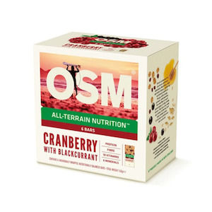 Osm: OSM Cranberry with Blackcurrant OSM 6 Bar Pack