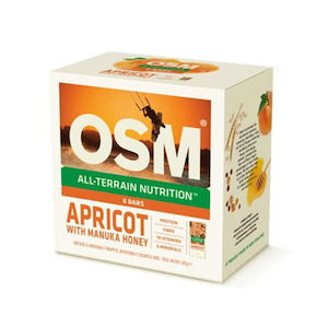 Osm: Apricot with Manuka Honey OSM 6 Bar Pack