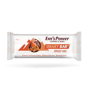 Ems Power Bars Bites: Apricot Choc 75g Em's Smart Bar