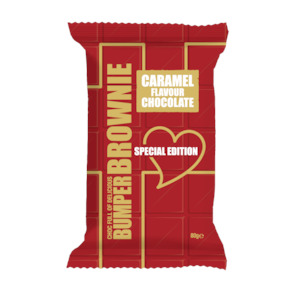 Caramel Flavour Chocolate 80g Bumper Brownie