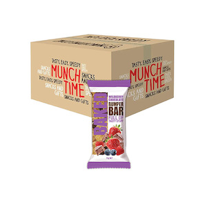 Bulk: Full Carton (110 units) - Wildberry Chocolate Bumper 75g Bars