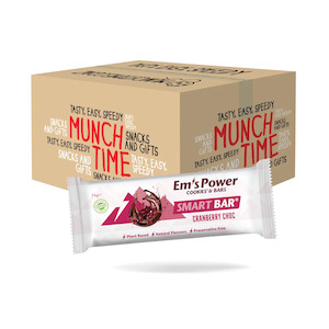 Full Carton (100 units) - Em's Cranberry Chocolate Bars