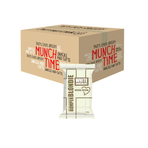 Bulk: Full Carton (54 units) - White Chocolate 80g Bumper Blondie