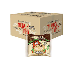 Full Carton (63 units) - Original PLANT BASED Chocolate Chunk Cookies 60g Cookies