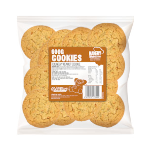 Bakery Imperfections: 600g Crunchy Peanut Cookies - Bakery Imperfections