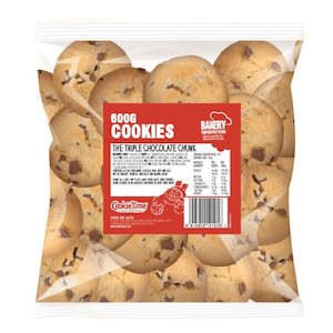 600g Triple Chocolate Chunk Rookie Cookies - Bakery Imperfections