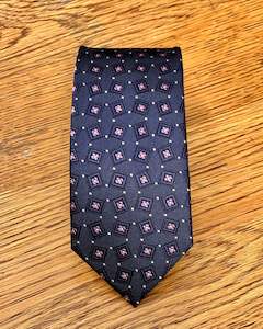 Accessories: Silandro | Pure Silk Tie | Microfloral Motif