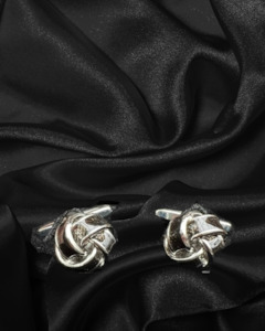 Cufflinks Lapel Pins Tie Pins: Cufflinks | Silver knots