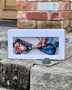 Made: Parisian with Liberty | Floral Bow Tie | Self-tie | Egyptian Cotton