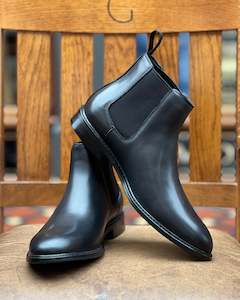 Lichfield | Gusset Boots | Genuine Leather | Black