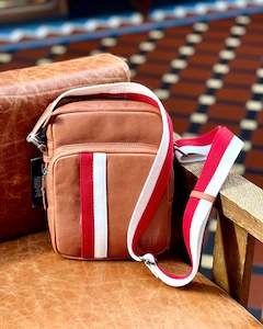 Accessories For Men Hats Sunglasses Scarves Belts Ties: GAP | Shoulder Bag | Genuine Leather | Tan