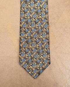 Buckle | Tie & Matching Pocket Square | Brown, Grey & Tan