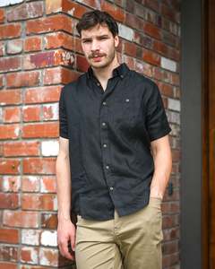 Shirts For Men Formal Shirts Business Shirts And Casual Shirts: Blackwood | Long-sleeve Shirt | 100% Cotton | Black