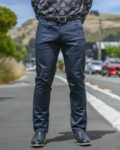 MechMoto | Stretch Cotton Chinos | Navy