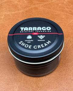Leather Footwear For Men New Zealand: Tarrago | Shoe Cream | Black | 50 mls