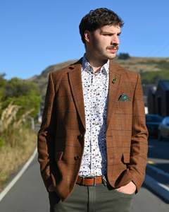 Blazers Jackets: Joe Brown | Blazer | Brown Check