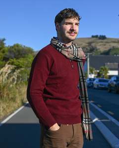 Lichfield | Merino Pullover With 1/4 Zip | Plum | 100% Merino