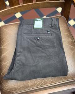 Benito | Stretch Cotton Cords | Olive | Needle Cord