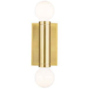 Designer Wall Lights: Beckham Modern Double Wall Sconce