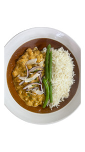 Chickpea Curry with Basmati Rice and Beans - Muscle Chow