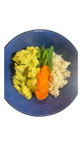 Thai Yellow Curry With Tofu and Brown Rice - Muscle Chow