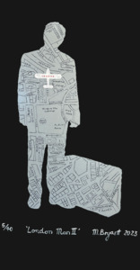 LONDON MAN II, 2023 (PAPER)