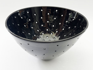 #25-2 SHINY BLACK GOBO BOWL