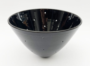 #25-1 SHINY BLACK GOBO BOWL