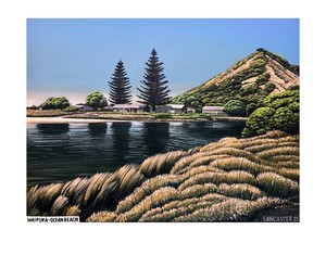 Josh Lancaster: WAIPUKA - OCEAN BEACH, 2021 (PRINT)