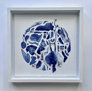 Under 500: REVIVAL OF THE ARCHITECT (CYANOTYPE)