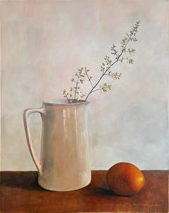 There Is A Crack In Everything Thats How The Light Gets: WHITE JUG