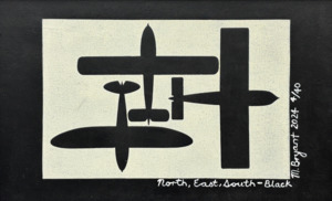 NORTH, EAST, SOUTH - BLACK