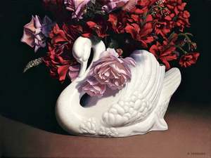 THE RESPLENDENT CROWN LYNN VASE