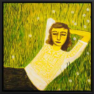 LYING IN THE GRASS