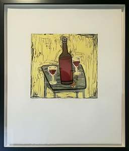 Ddick Frizzell Prints: TABLE WINE, 2002