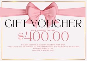 Muse Gift Card: $400 Gift Voucher