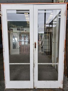 Products: Ext Painted 2 Pane French Door - 1570x2220mm Musgroves
