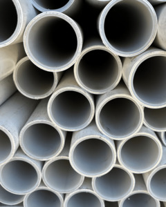 PVC / Plastic Pipe NEW 63mm (5 Metre Lengths) Musgroves