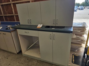 Products: Mist Green Kitchenette with Green Benchtop Musgroves