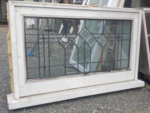 Wooden Double Glazed Fixed Leadlight Window Musgroves