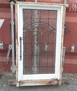 Wooden Leadlight Window Musgroves
