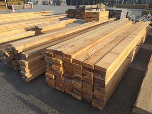 Products: Macrocarpa 150 X 50mm Untreated New Timber Musgroves