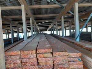 New Zealand Oregon Rough sawn 100x25 Musgroves