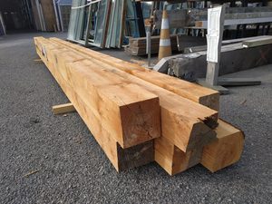New Zealand Oregon 200x200mm Timber Beam Musgroves