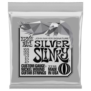 Products: Ernie Ball John Mayer Signature Silver Slinky 10.5-47 - Music Machine - Musical Instruments NZ - Guitars NZ