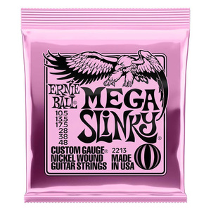 Products: Ernie Ball Mega Slinky 10.5-48 - Music Machine - Musical Instruments NZ - Guitars NZ