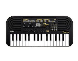 Digital Piano Keyboard Collection: Casio SA-51 32-Key Mini Digital Keyboard - Grey Shell