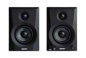 Studio Recording Collection: Superlux BES 3.5" Studio Monitors (Pair)