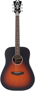 D'Angelico Premier Lexington LS Acoustic Guitar in Satin Vintage Sunburst