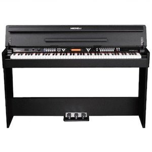 88 Key Keyboards Digital Pianos: Medeli CDP5200 88 Note Digital Piano Black